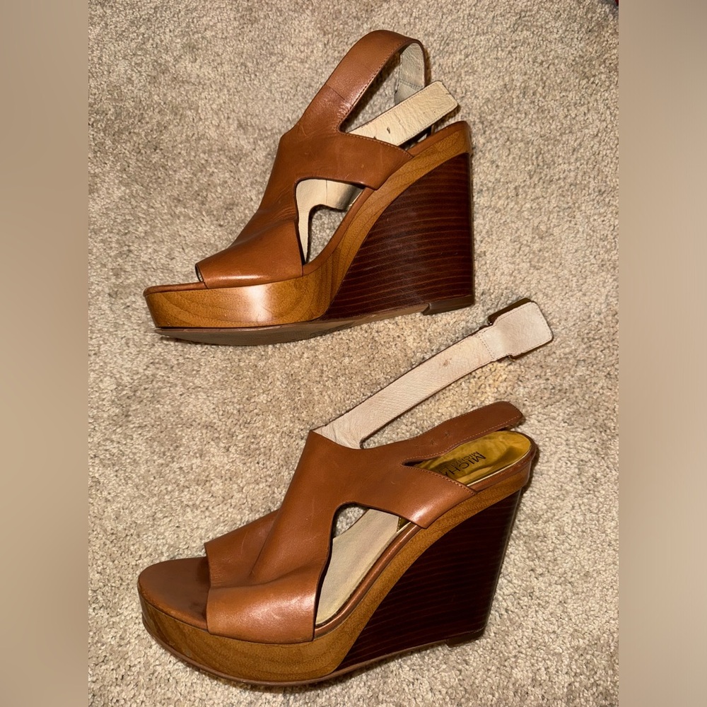 Micheal Kors Wedges with strap